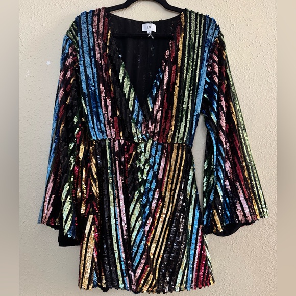 LPA x Revolve | NYE Set the Fireworks Sequin Dress - Size S - Picture 3 of 6